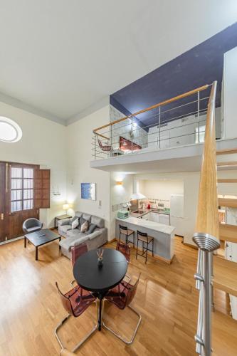 Green-Apartments Santa Clara loft apartment