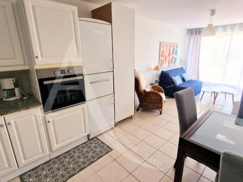 Grand T2 avec terrasse piscine et garage