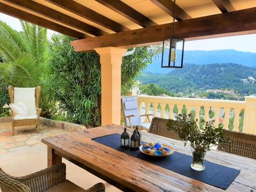 Casa Sol with private terrace, garden, pool, beautiful view