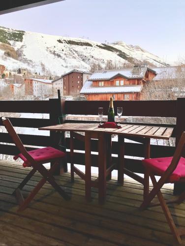 Les 2 Alpes Apartment 6 pers Plein Sud, apartment & parking
