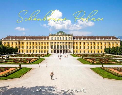 8-Min Walk to Westbahnhof - King Studio with Washer