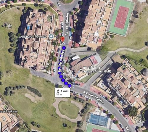 Large Penthouse with big terrace and great views, Easy walk to Restaurant, Folf and Padel