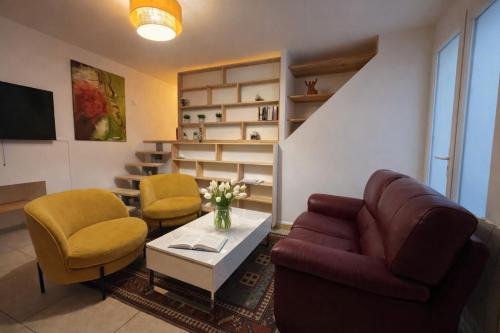 spacieux appartement central et paisible 6 personnes