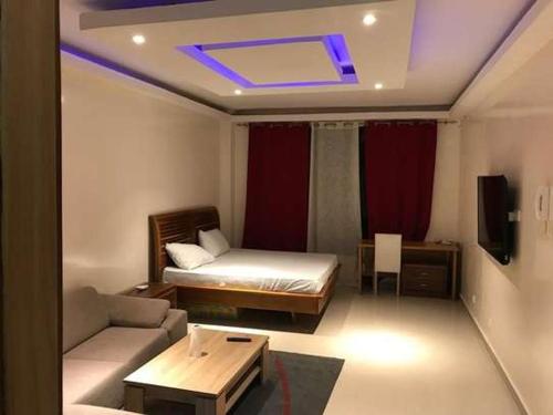 เตียงในห้องที่ Lisa room