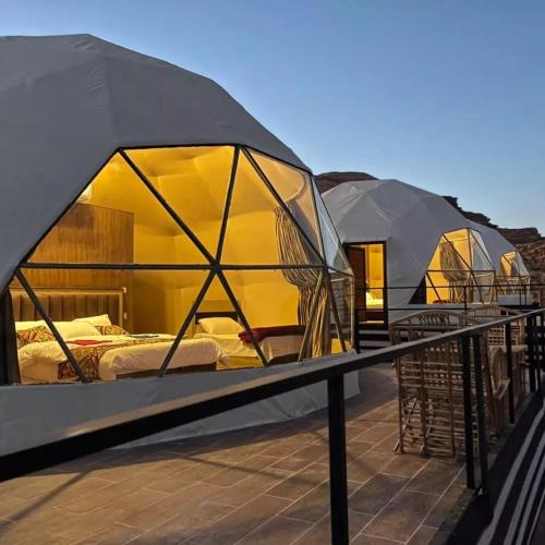 Llit o llits en una habitació de Martine Capsule badwen
