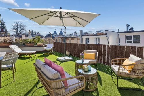 OldTown Penthouse Maisonette AC PrivateRooftop