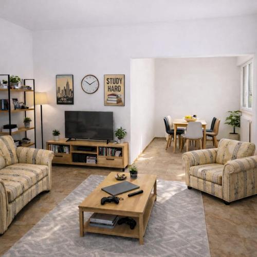 Appartement spacieux - 86 m2 - tram direct Strasbourg