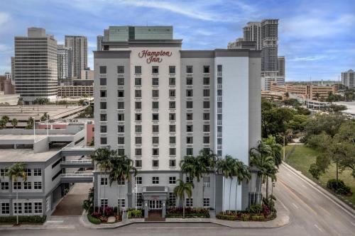 a rendering of the hyatt regency miami hotel at Hampton Inn Fort Lauderdale Downtown Las Olas Area in Fort Lauderdale