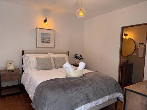 Llit o llits en una habitació de Villa Rosa