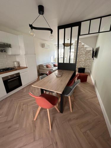 Maison 2 chambres et un jardin