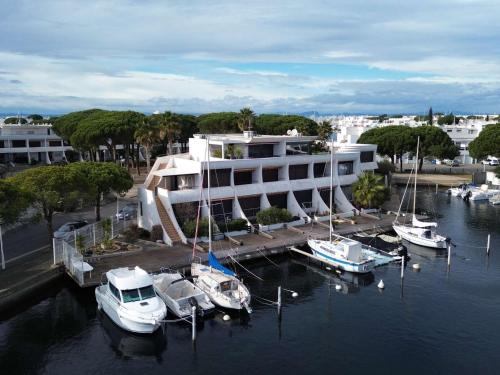 Studio cabine, proche mer et piscines - 4 pers. - FR-1-307-293