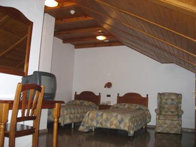 Postel nebo postele na pokoji v ubytování Hotel Anaya