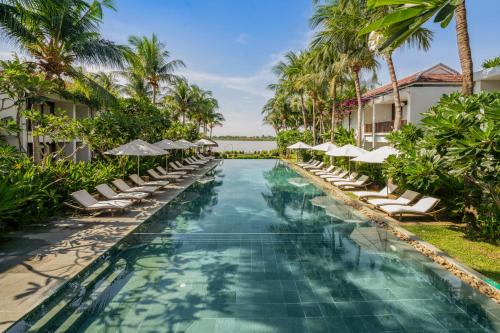 Emerald Hoi An Riverside Resort — Pool view