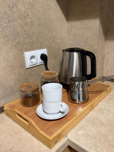 Kaffemaskin og/eller vannkoker på Kechi House