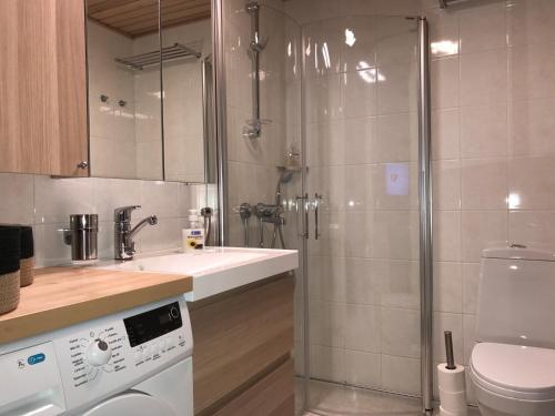 Ένα μπάνιο στο Moonlight Apartment 307