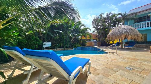 Wonderful 1-bedroom apartment 3 km from Eagle beach