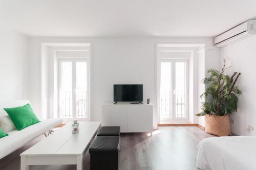 Casa blanca con mucha energía