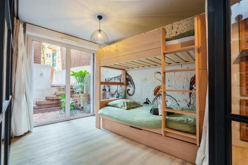 Loft Moderne et Familial- Port de Nice - 2 chambres- Parking - Climatisation