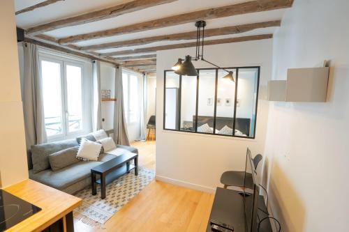 Grand studio loft bien equipe a Paris 15 - 2P