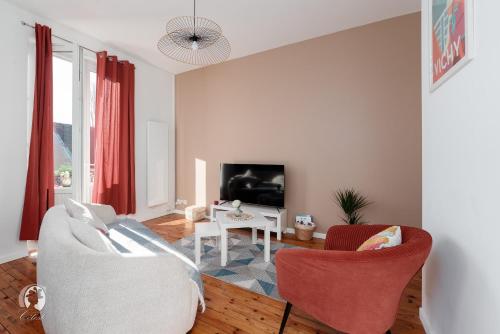 Adèle duplex lumineux dans le quartier de France