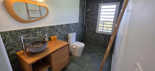 Et badeværelse på Villa Perséides