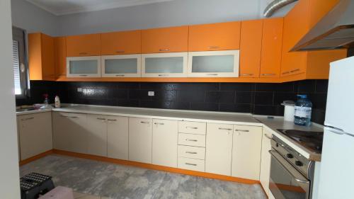 Kuchyň nebo kuchyňský kout v ubytování Casa Vlora