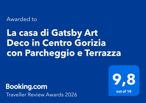 a screenshot of the la casa del gachaosity art deco in centre at La casa di Gatsby Art Deco in Centro Gorizia con Parcheggio e Terrazza in Gorizia