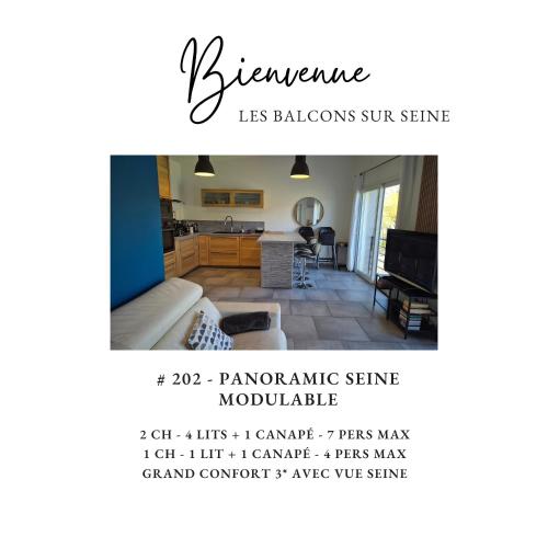 Balcons sur Seine - Vernon Giverny