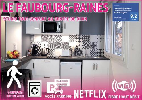 Le Faubourg-Raines - Chaleureux studio à 5mn de la gare