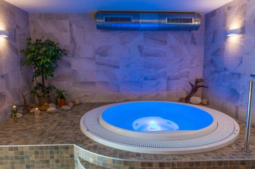 Koupelna v ubytování Hotel&Wellness Knížecí rybník