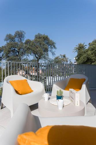 Clos des Chênes - terrace with sea view, modern, AC