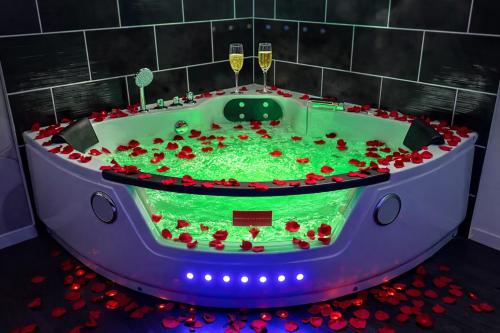 Jacuzzi privé, terrasse, Roubaix