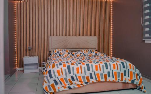 Llit o llits en una habitació de Le Petit Cocon