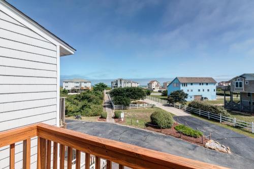 a view from the deck of a house at 4205 - Schwartz in Duck