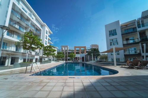 Bazén v ubytování Marina Apartment nebo v jeho okolí
