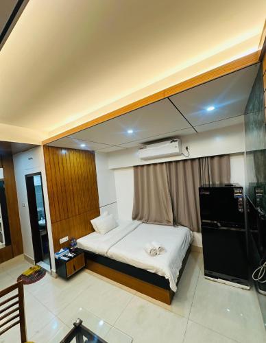 Et tv og/eller underholdning på Castle Inn Uttara