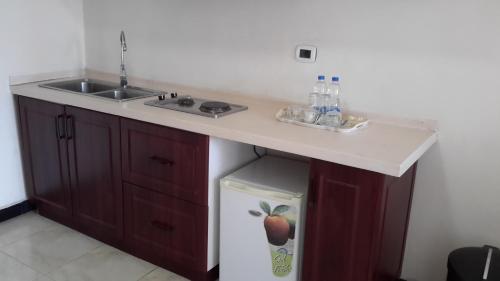 Cuina o zona de cuina de Impress Hotel
