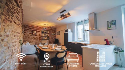 Appartement 6 pers Agen Centre ville et confort