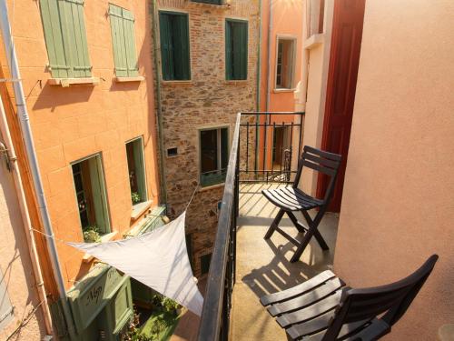 Appartement T2 charme et balcon, centre de Collioure - FR-1-309-285