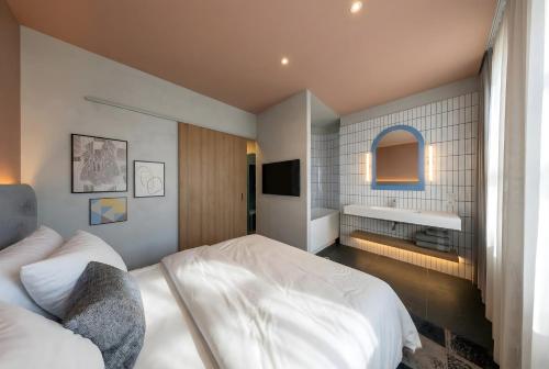 Krevet ili kreveti u jedinici u okviru objekta Hotel Soho
