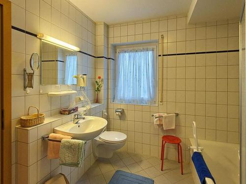 Phòng tắm tại Ferienwohnung Anne Rüdlin