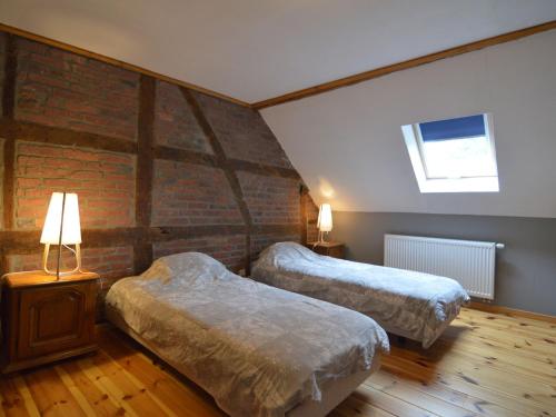 Postel nebo postele na pokoji v ubytování Wellness & Wilderness Libômont Escape