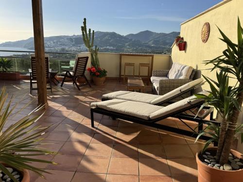 Mirador Penthouse, centro y mar, ático grande privado, Aparcamiento