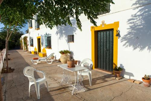 A porch or other outdoor area at Caseria San Jose