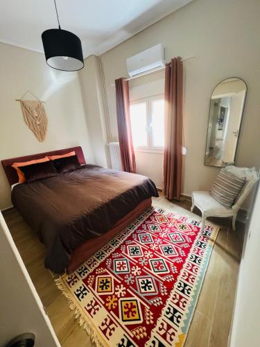 Llit o llits en una habitació de BoraBora Flat