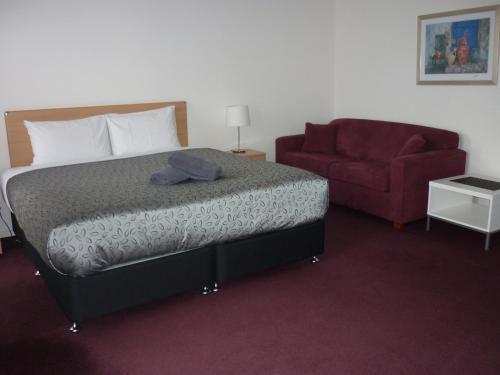 Zona de estar de Shannon Motor Inn
