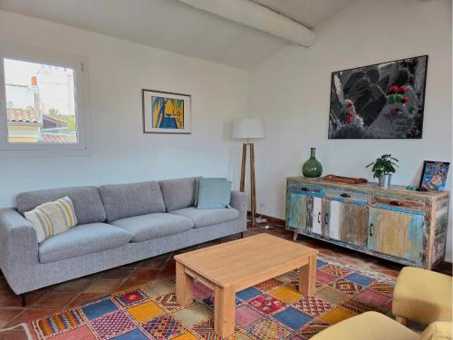 2 pièces climatisé en duplex avec terrasse