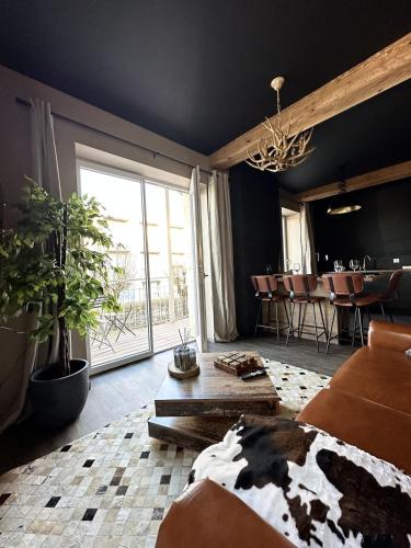 Le Austin - Balcon, vue Saône, clim et ranch