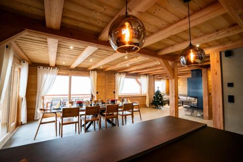Zona d'estar a Chalet Juliette