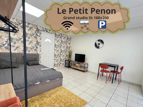 Le petit Penon ~ T1 Bis avec parking /clim /Fibre